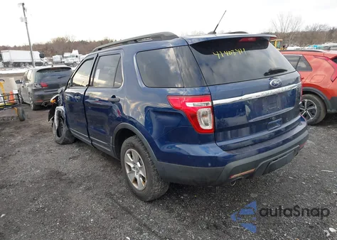 2012 Ford Explorer z USA, uszkodzony, nr VIN 1FMHK8B87CGA63750